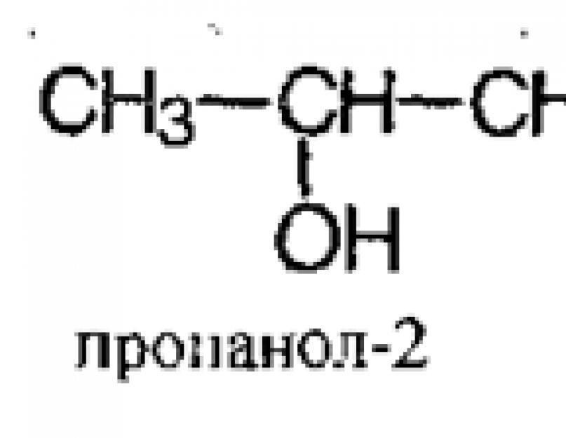 Alcooli monohidroxilici saturați.  Alcooli - nomenclatură, preparare, proprietăți chimice