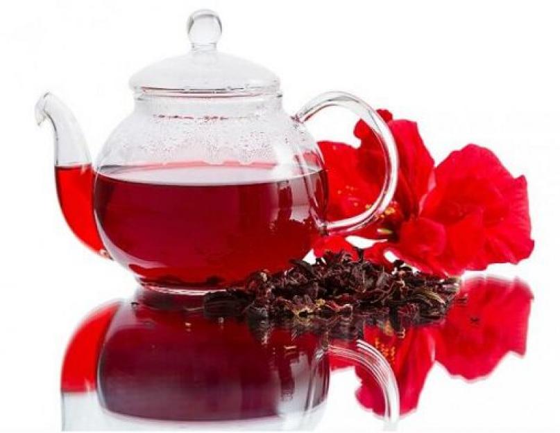 شاي الكركديه - فوائد ومضار الضغط.  هل من الممكن شرب الكركديه مع ارتفاع ضغط الدم؟  الكركديه يخفض أو يرفع ضغط الدم: تأثير الشاي الساخن والبارد