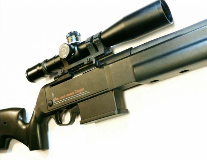 Puskás heckler és koch.  Heckler und Koch HK G28 mesterlövész puska.  Alkalmazás és lábnyom a populáris kultúrában