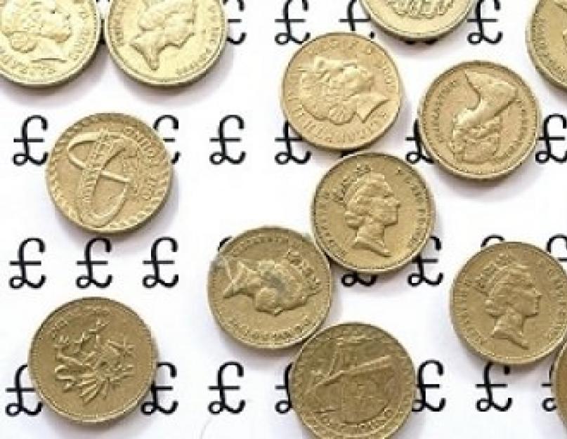 Šiuolaikiniai britų banknotai.  Didžiosios Britanijos svaras sterlingų – valiutos, banknotų ir monetų istorija.  Naudokite imperijoje