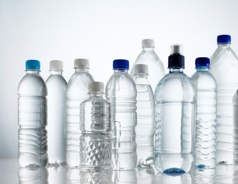 Вред пластиковых бутылок. Какие бутылки из пластика безопаснее для здоровья