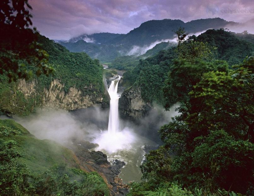طول موقع الأمازون كم.  أعمق الأنهار في العالم.  إلى أين تتدفق الأمازون؟