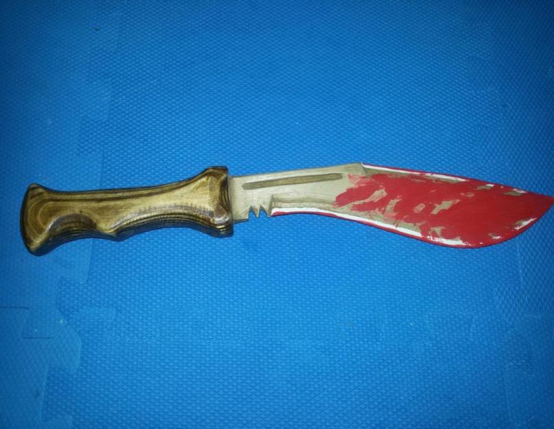 Kukri ، السكاكين الأسطورية - أسلحة الحروب النيبالية للغابات الروسية.  Kukri - سكاكين تقليدية لشعب نيبال بحجم سكين كركي