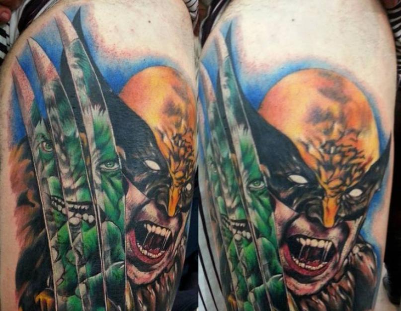 Rozsomák tetoválás.  Animal Wolverine: a vadság és a kitartás szimbóluma Az állat ragadozó életmódja és étrendje