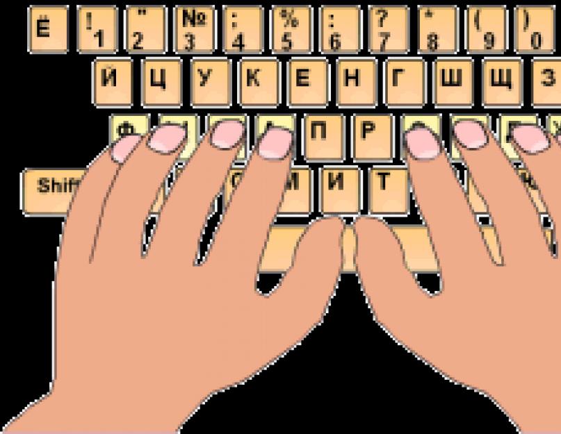 Greito spausdinimo technika.  Pamoka rašyti klaviatūra.  Kuri klaviatūra laikoma optimalia?