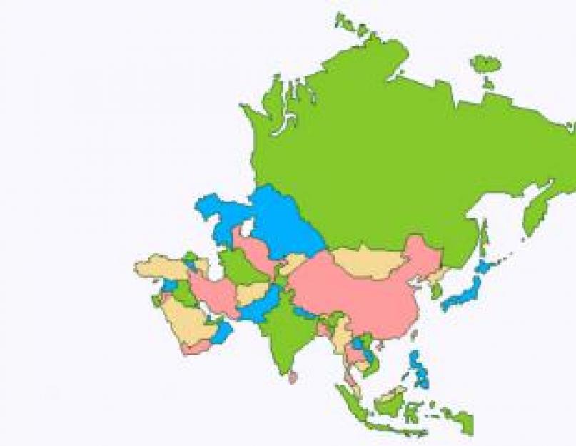 Загальні відомості про країни південної азії, рельєф, ґрунти, корисні копалини.  Природні умови центральної азії