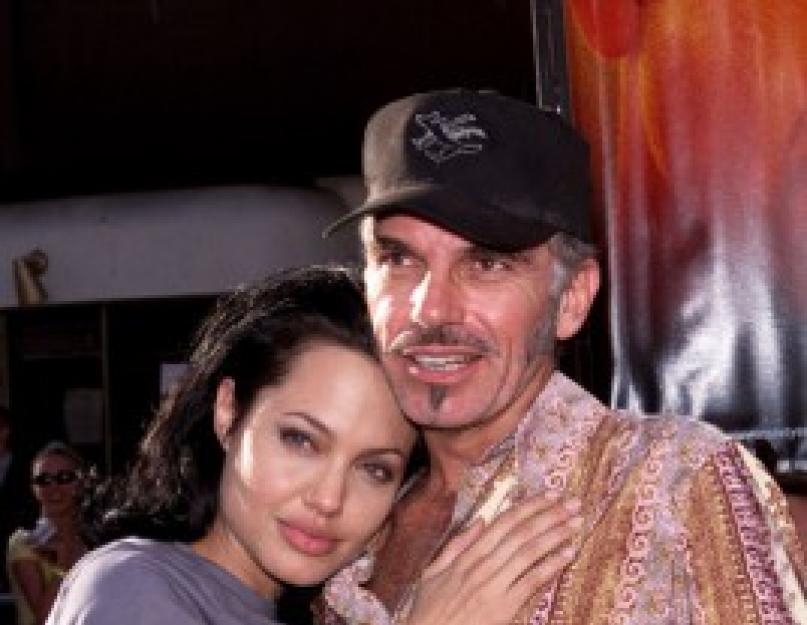 Angelina Jolie férje.  Angelina Jolie volt férje neve