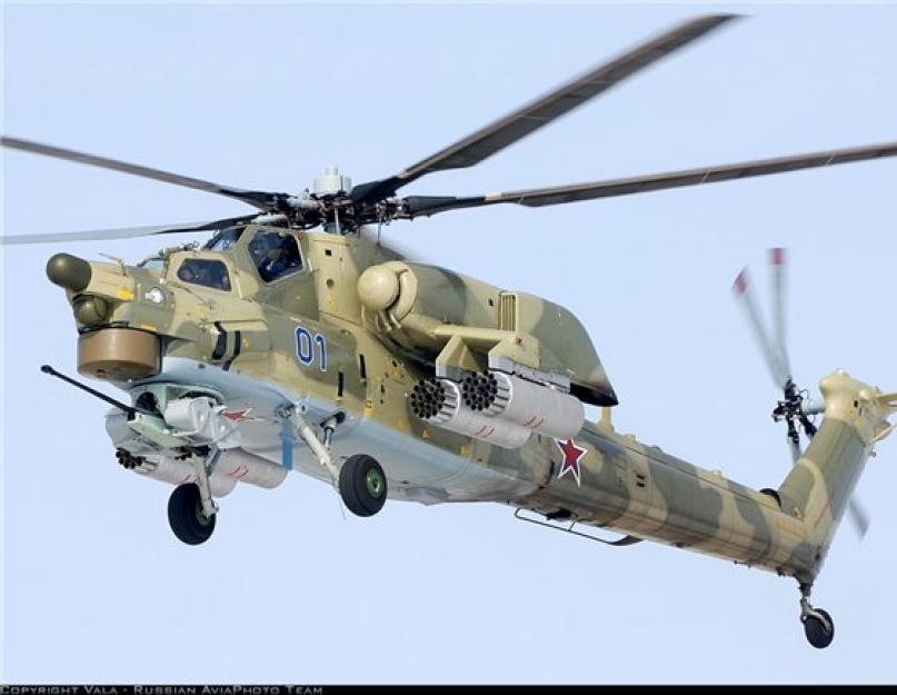 مقارنة بين طائرات الهليكوبتر الهجومية من روسيا والولايات المتحدة الأمريكية.  لماذا