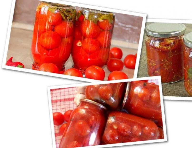 Pomidorai savo sultyse žiemai – pirštų laižymo receptas.  Pomidorai savo sultyse – pirštų laižymo receptai