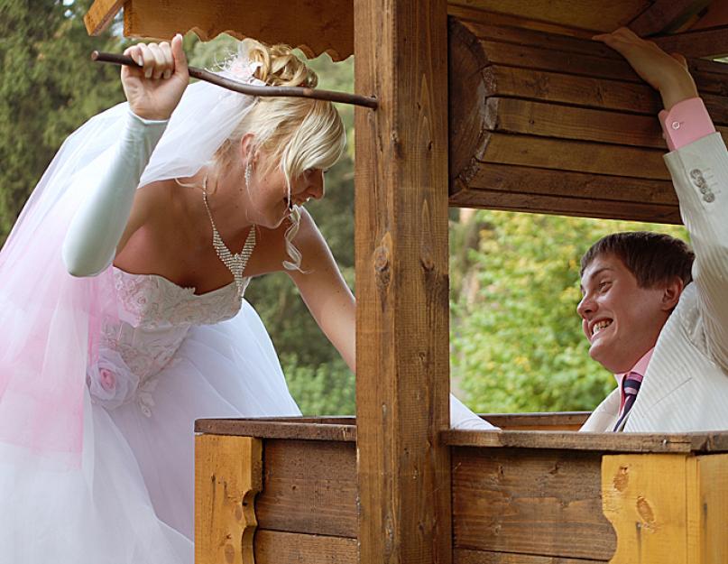 Friss házasok fotók.  Hogyan készítsünk felejthetetlen esküvői fotókat