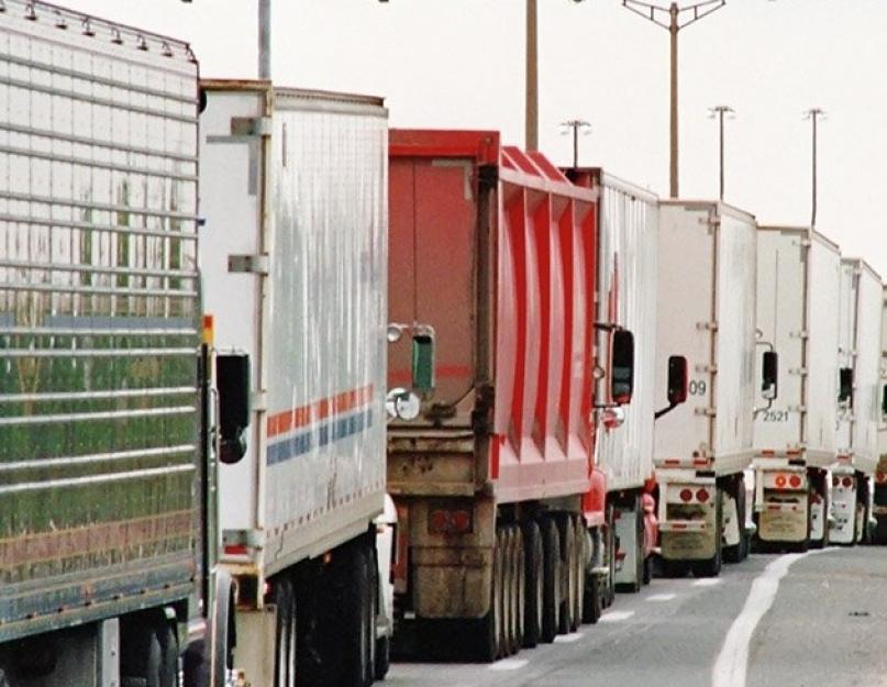 Įvairių rūšių krovinių gabenimo taisyklės.  Naujos krovinių vežimo taisyklės.  Programa yra pliusas