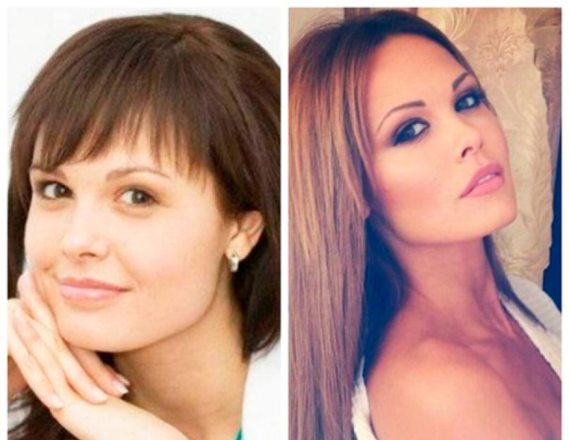 Maria Gorban színésznő: fotók a plasztikai műtét előtt és után.  Maria Gorban plasztikai műtét előtt és után - fotók?  Mikor jobb?