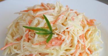 How to make fresh cabbage salad correctly