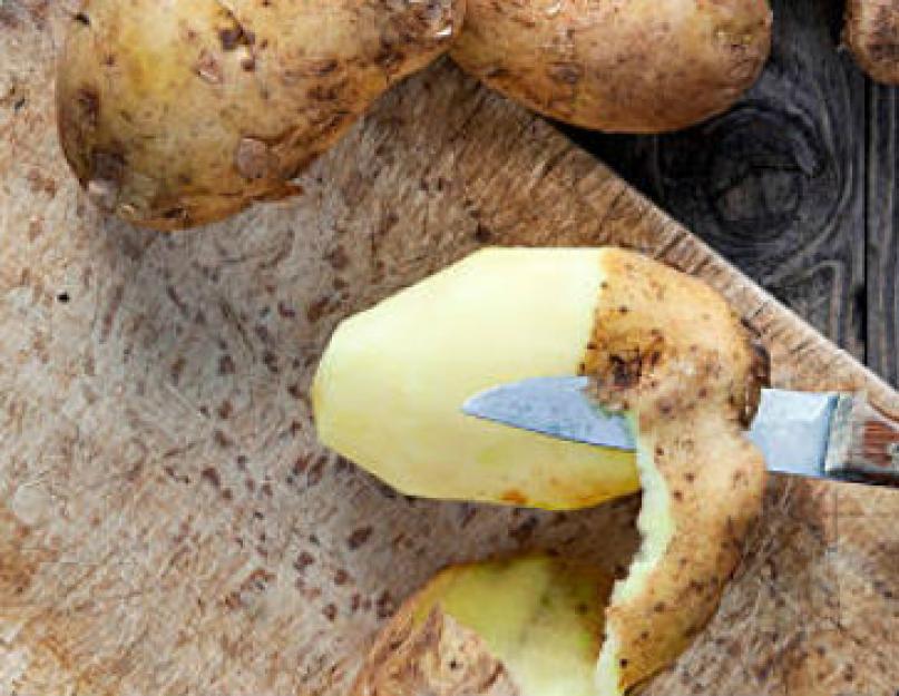 Miegoti bulves skusti peiliu.  Svajojau, kad skutau bulves – ko tikėtis iš gyvenimo.  Bendras sapno aiškinimas