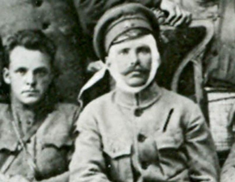 Chapaev.  A legendás hadosztályparancsnok (9 kép).  Vaszilij Ivanovics Csapajev