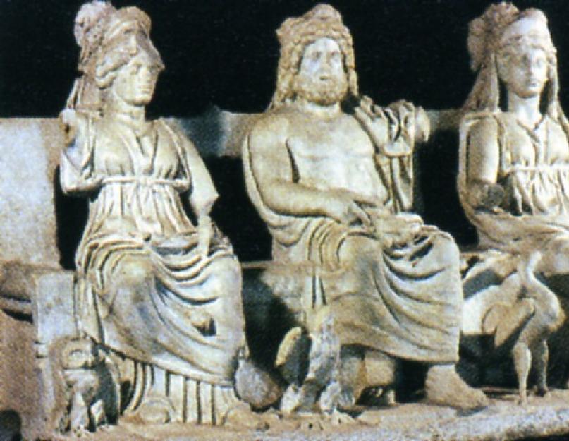 Главные боги древнего рима. Пантеон богов древнего рима