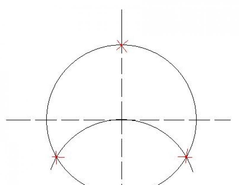 كيفية تقسيم الدائرة إلى أجزاء متساوية بالبوصلة.  تقسيم الدائرة إلى أي عدد من الأجزاء المتساوية