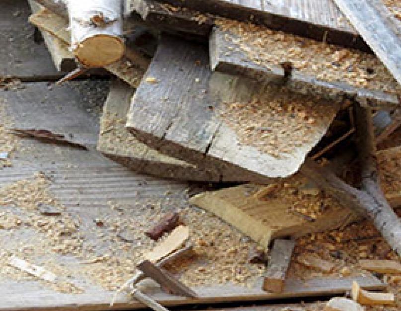Деревянные отходы производства. Виды древесных отходов их применение. Брикетирование опилок в домашних условиях