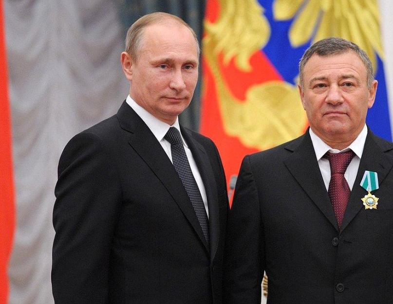 Rutenberg oligark.  Arkady Rotenberg.  Rotenberg Arkady: spor çocukluğu ve Putin ile buluşma