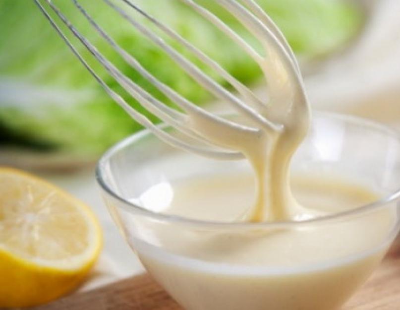 Mayonnaise – avantages et inconvénients, recettes maison.  Dommages causés par la mayonnaise : en quoi la sauce est-elle nocive pour la santé des femmes et des hommes ?  Dommages causés par la mayonnaise à la santé