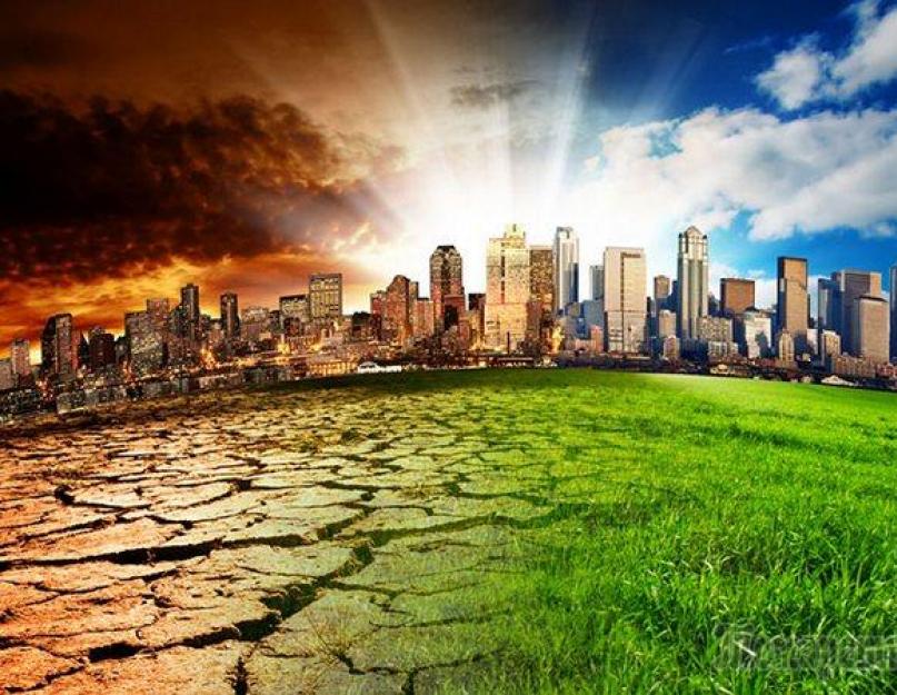 تحدث الظروف المناخية بسبب التوسع.  حول مشاكل وعواقب تغير المناخ العالمي على الأرض.  طرق فعالة لحل هذه المشاكل