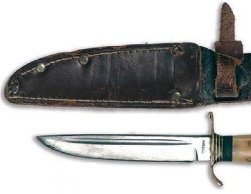 Finca NKVD - رائد السكاكين القتالية السوفيتية.  سكاكين الجيش من سكاكين الحرب العالمية الثانية NKVD Finca arr