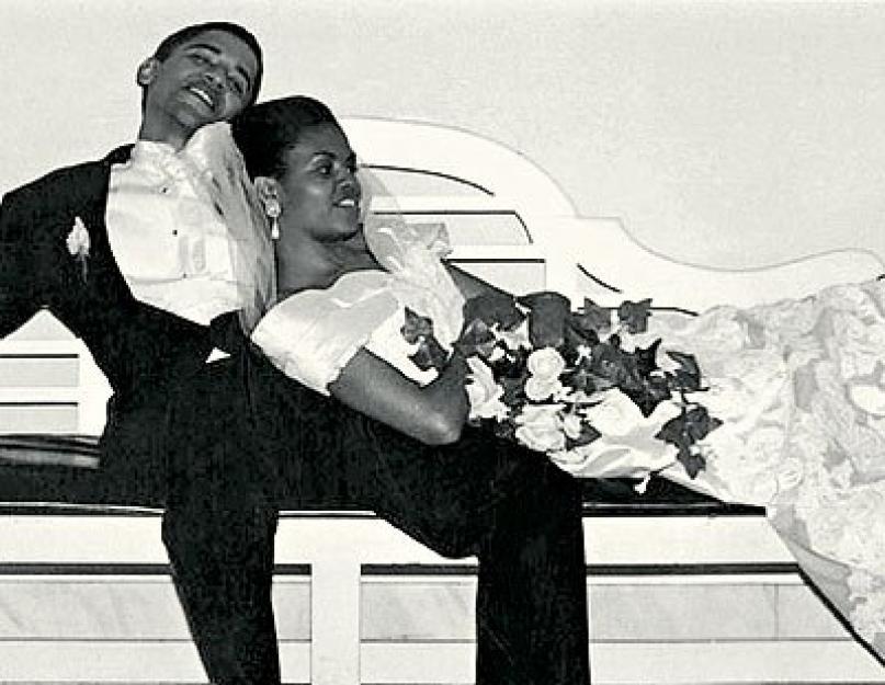 Fotók Obama feleségéről.  Michelle Obama: A first lady rejtélye.  A munkaéletrajz kezdete