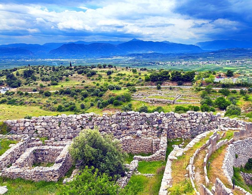 Hol volt az ókori görög város, Mükéné.  Mükéné - ősi város