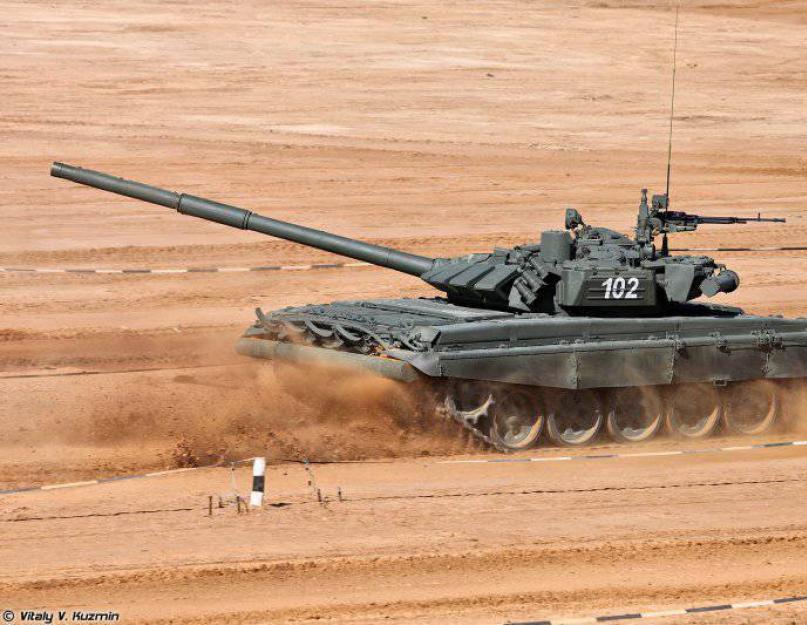 تم تحديث T 72.  الأسلحة المحلية والمعدات العسكرية.  ماذا قدم التحديث