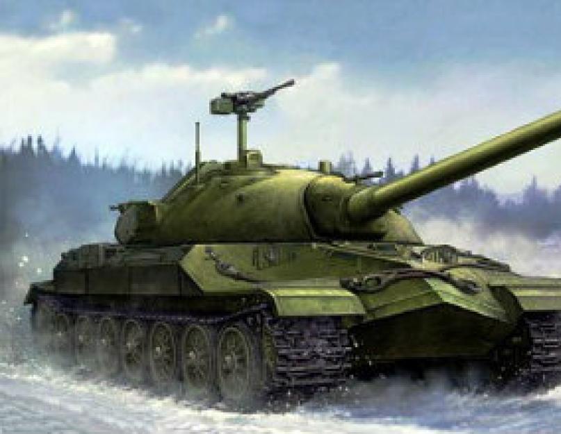 الدبابات وخصائصها.  ما هي الدبابات الأفضل في عالم الدبابات
