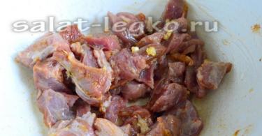 Ricette passo passo per insalate tiepide con carne Come preparare un'insalata tiepida con carne