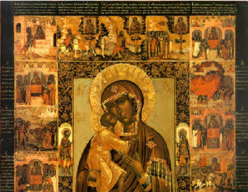 Fiodorovskajos Dievo Motinos ikona.  Dievo Motinos Feodorovskajos ikonos stebuklai