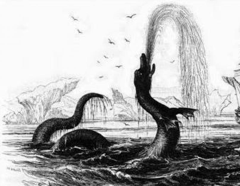ثعبان البحر الأسود Karadag.  Karadag Monster أو Opuk Serpent.  كيف تعيش؟  مراجع لاحقة