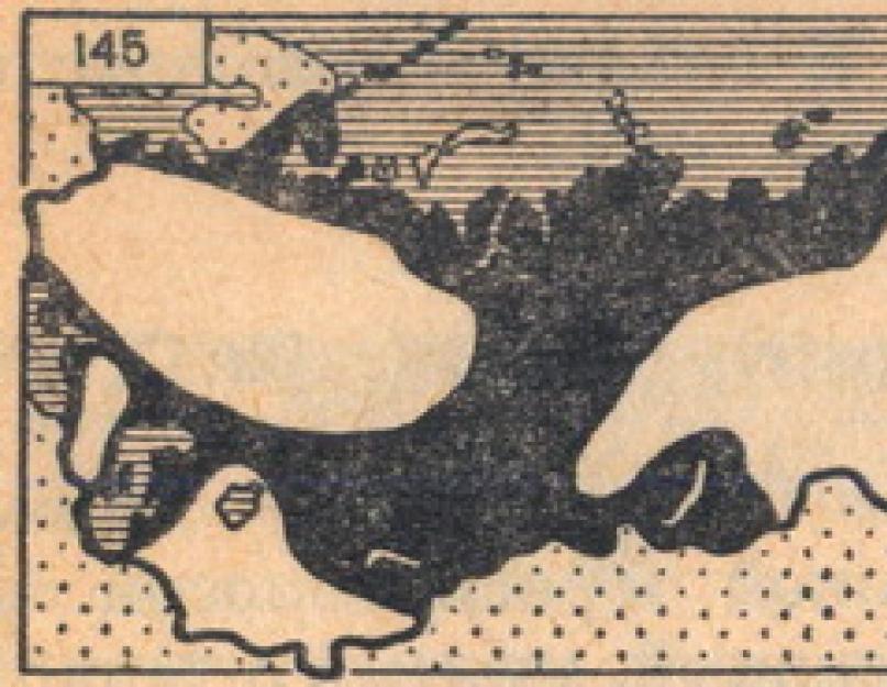 Planetos mozaika.  SSRS atvirų ir arti vandens zonų paukščiai kokteilis „Ramiojo vandenyno audra“