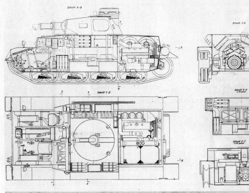 تعديلات الخزان t 4. الخزان الألماني المتوسط ​​Tiger Panzerkampfwagen IV.  التاريخ والوصف التفصيلي.  للمعابر ولأغراض أخرى