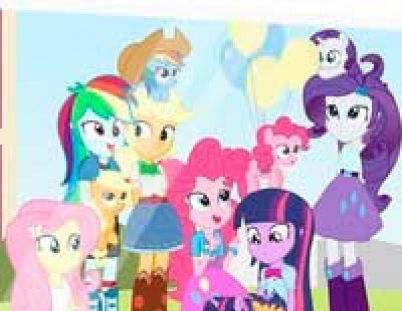 Játék rajzfilm május kis póni equestria lányok.  A legjobb online játékok