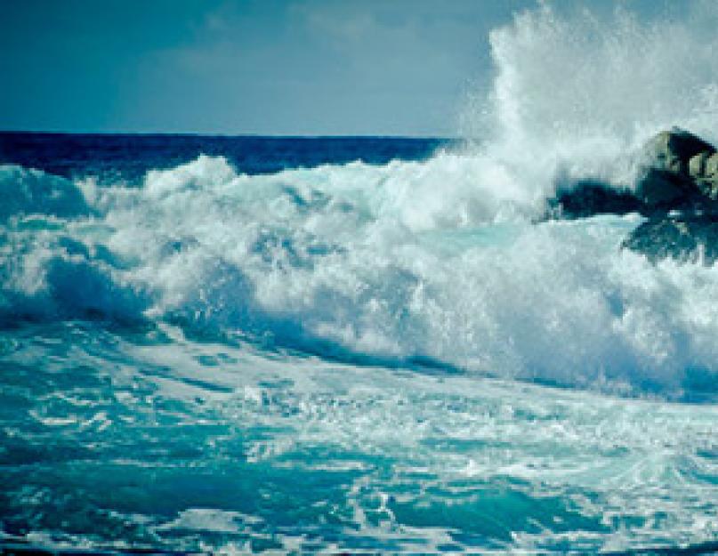 Приснились огромные волны на море. К чему снится огромная волна