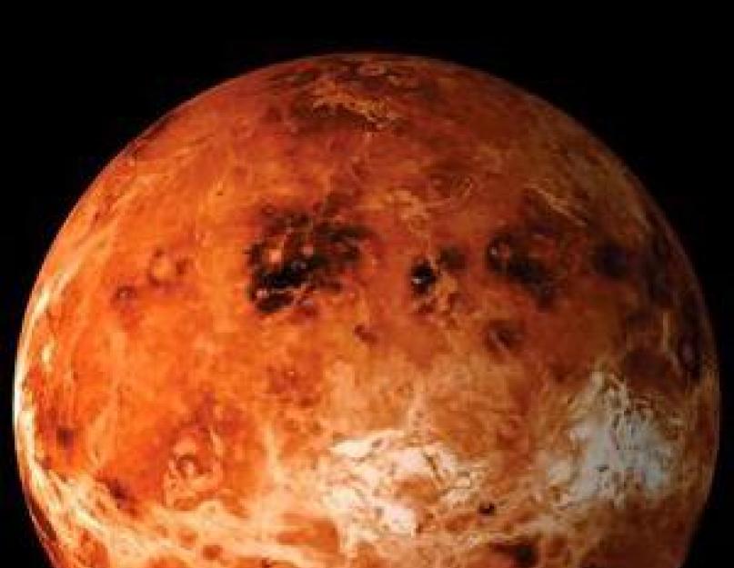 درجة حرارة المريخ.  درجة الحرارة على المريخ.  كواكب النظام الشمسي.  العواصف الترابية والأعاصير