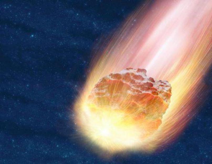 Mokslininkai: į Žemę krintantis asteroidas gali sukelti pasaulinę katastrofą.  Asteroido smūgis, planetos grėsmė