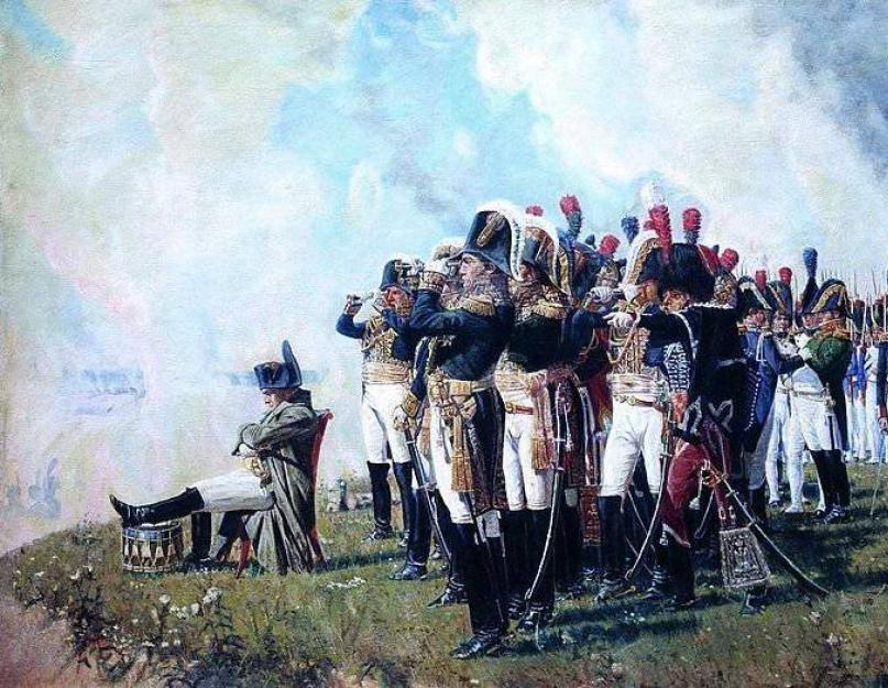 في 26 أغسطس 1812 ، وقعت معركة بورودينو.  معركة بورودينو (1812).  الأهمية العسكرية للمعركة