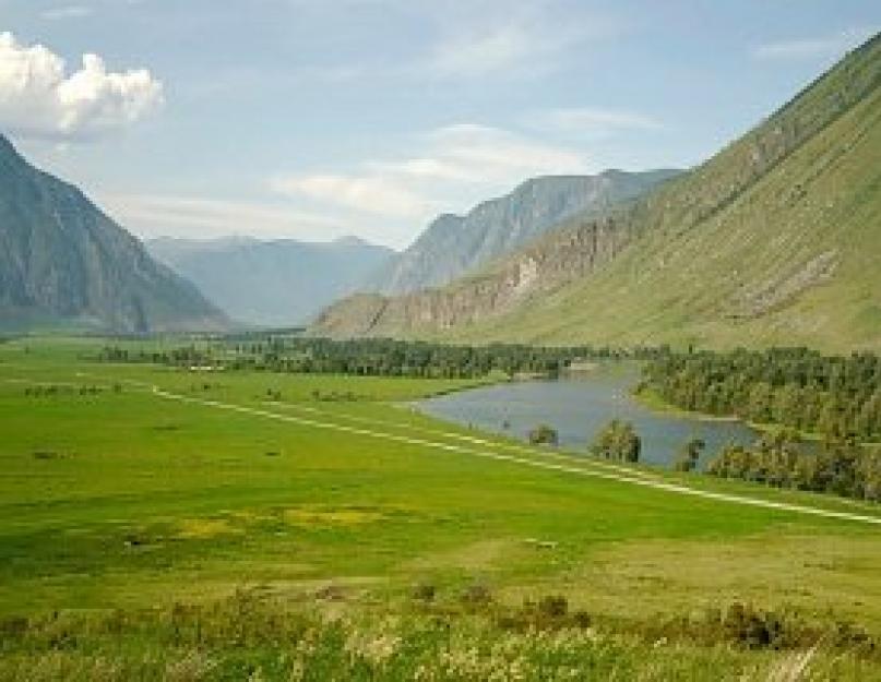 Altajaus gamtos rezervato sukūrimo priežastis.  Altajaus rezervatai.  Raudonosios knygos draustinio flora ir fauna