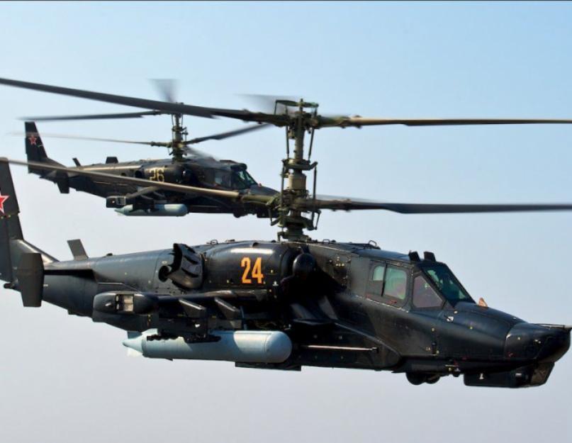 طائرات هليكوبتر من روسيا والعالم.  مروحيات قتالية ومدنية.  أفضل طائرات الهليكوبتر القتالية في العالم