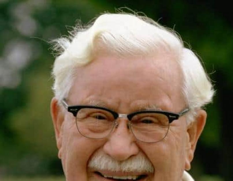 Обо Всём. История создателя KFC: Настоящий полковник (16 фото)