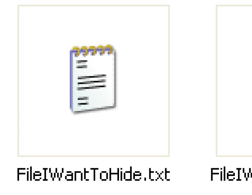 A vírus maszkolása a *.exe fájlból *.txt fájlba.  Fájlok elrejtése JPEG képen Hogyan álcázzuk az exe-t jpg-nek
