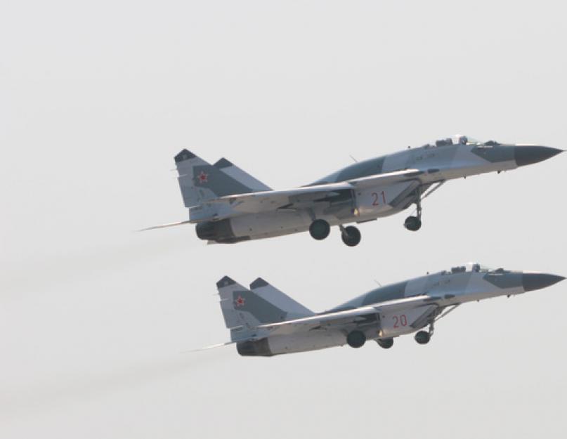 تم إرسال أحدث الطائرات المقاتلة الروسية إلى منطقة الحرب.  تم إرسال أحدث مقاتلات روسية من طراز MiG 29 إلى منطقة القتال في سوريا