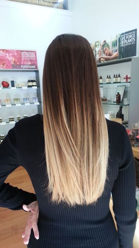Ombre On Light Brown Hair Dark Ends Color Ombre On Light Brown